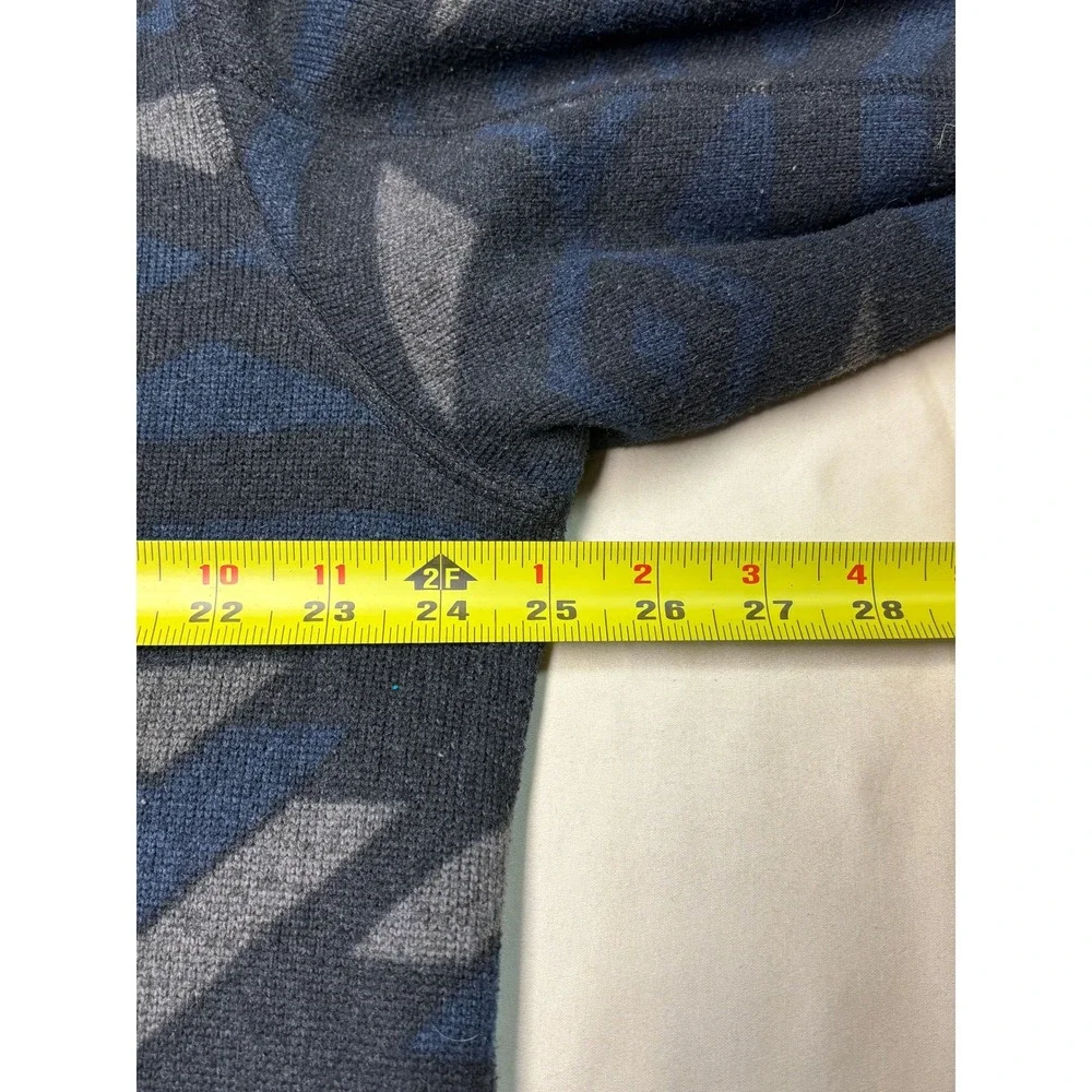 The North‎ Face Mens Geometric Print Fleece Quarter Zip Jacket XL